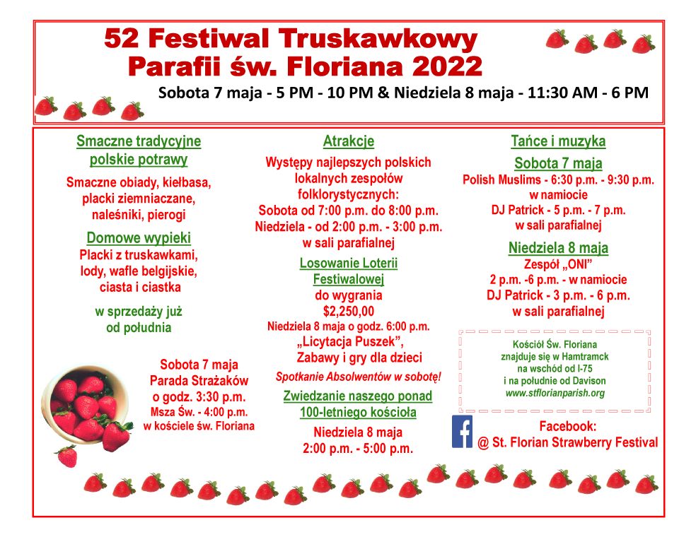 Festiwalu Truskawkowego 